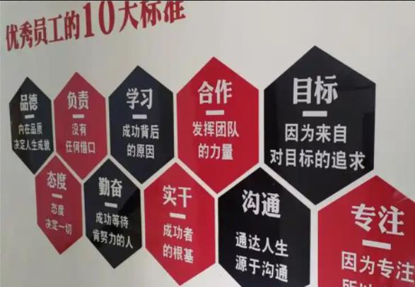 玉林公司文化墙的作用